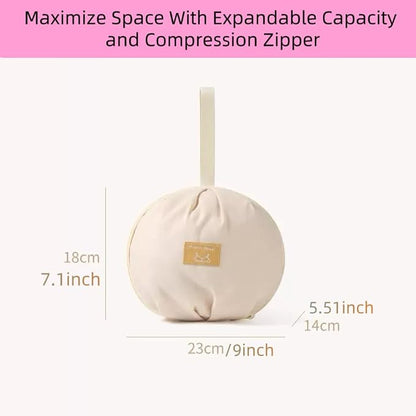 Travel Lingerie Storage Bag - Multi-Compartment Women's Storage Bag