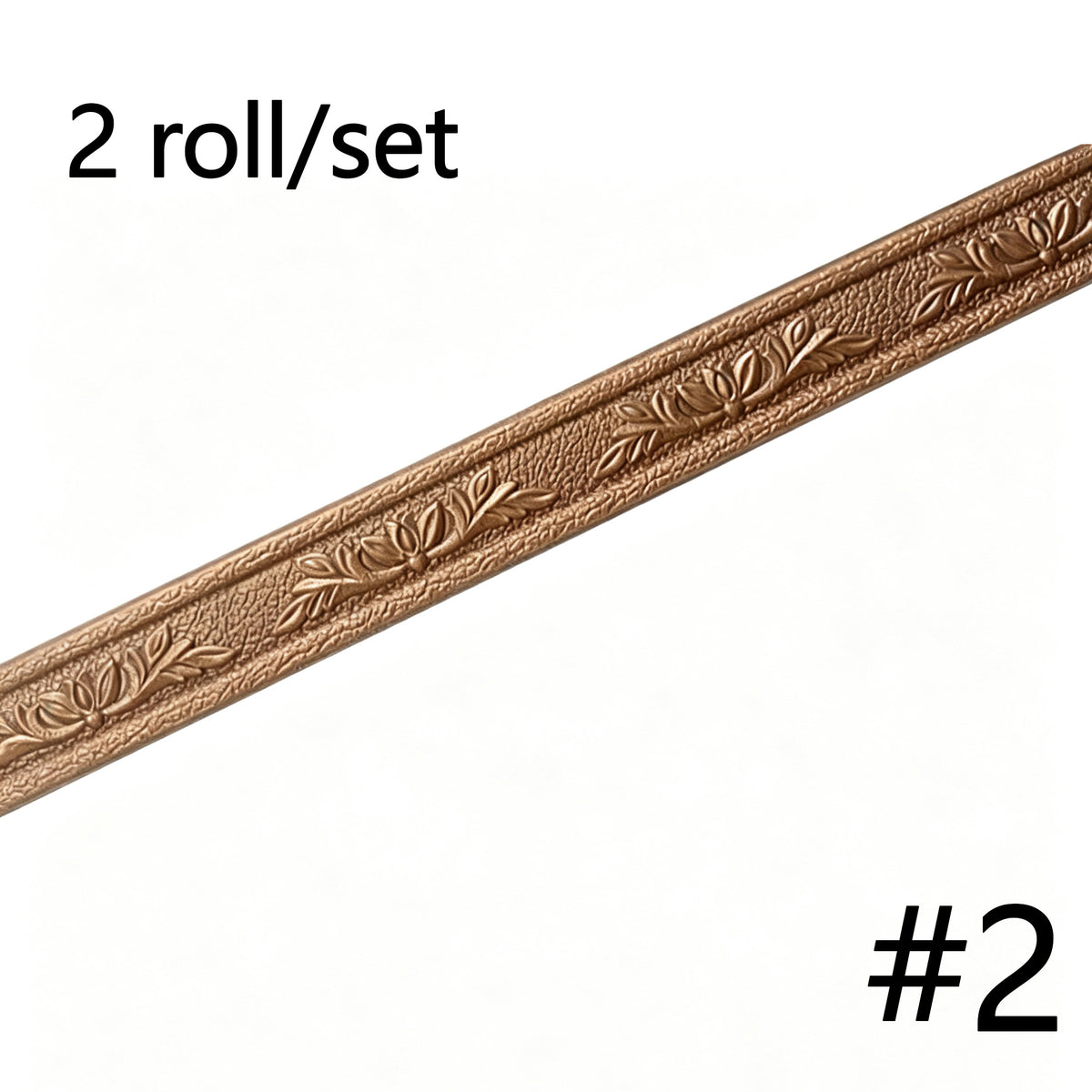Self Adhesive Flexible Foam Molding Trim Wallpaper Border