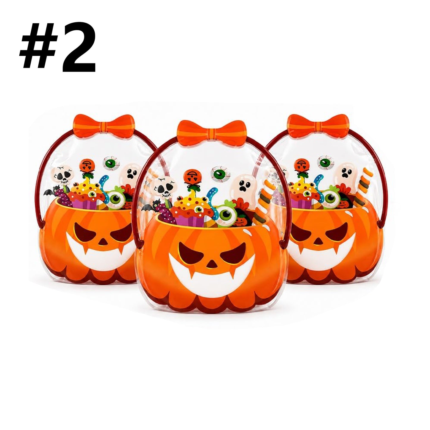 24 PCS Halloween Resealable Treat Candy Bags