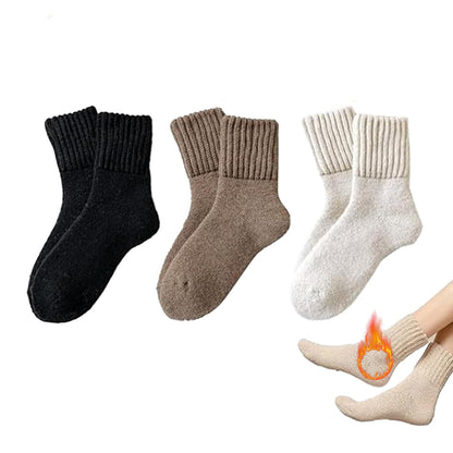 Winter Soft Thermal Cotton Knit Socks