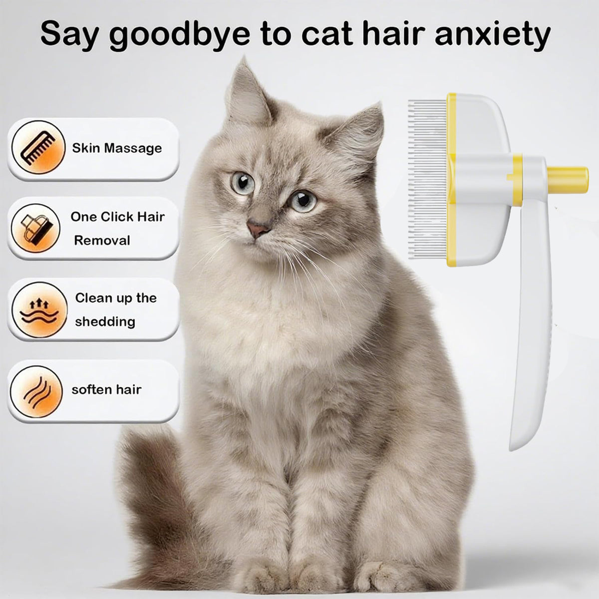 Pet Hair Removal Comb Flea Comb