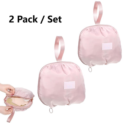 Travel Lingerie Storage Bag - Multi-Compartment Women's Storage Bag