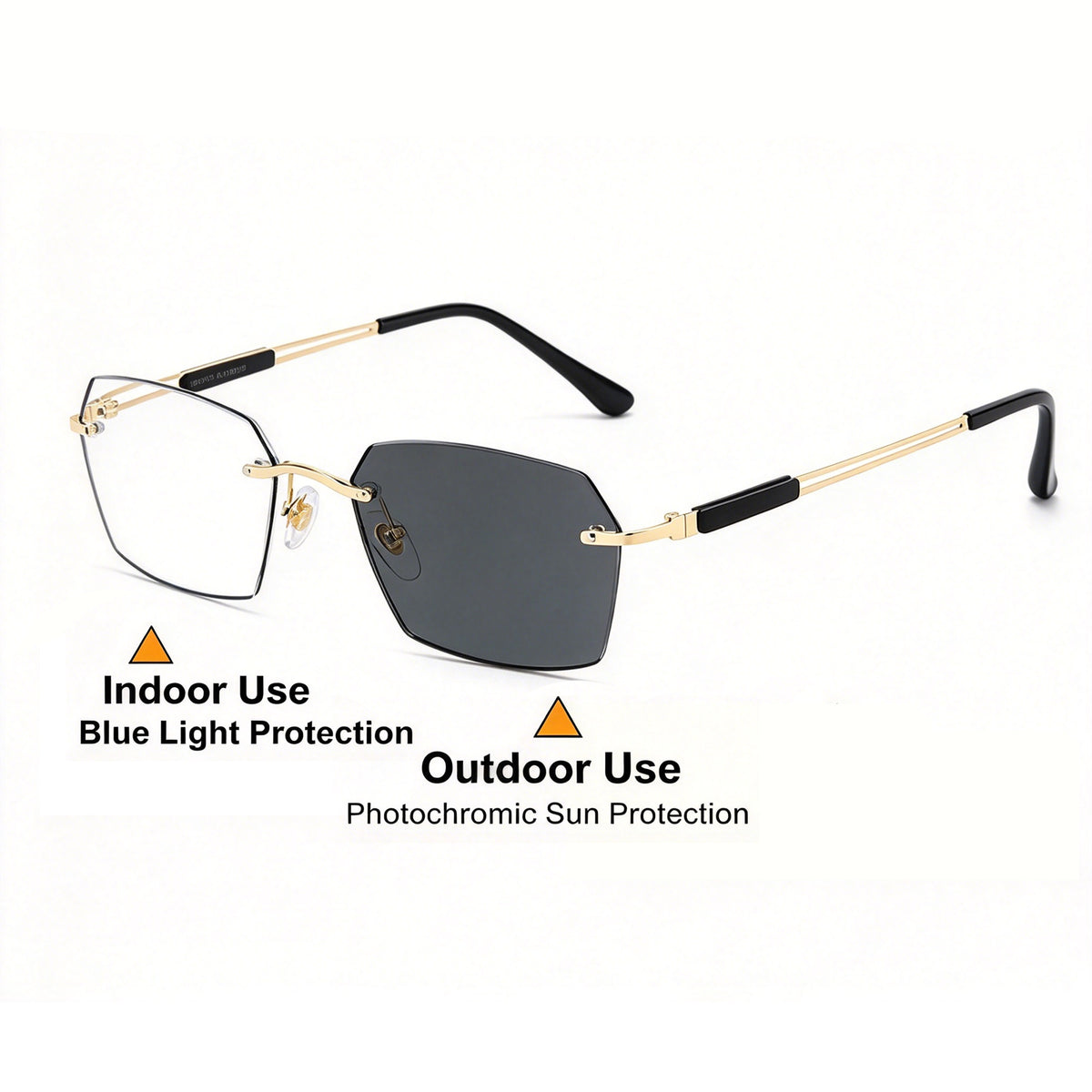Photochromic Blue Light Blocking Reading Glasses