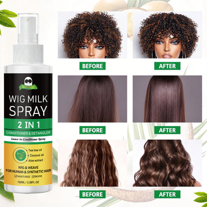 Wig Milk Spray for Synthetic Hair
