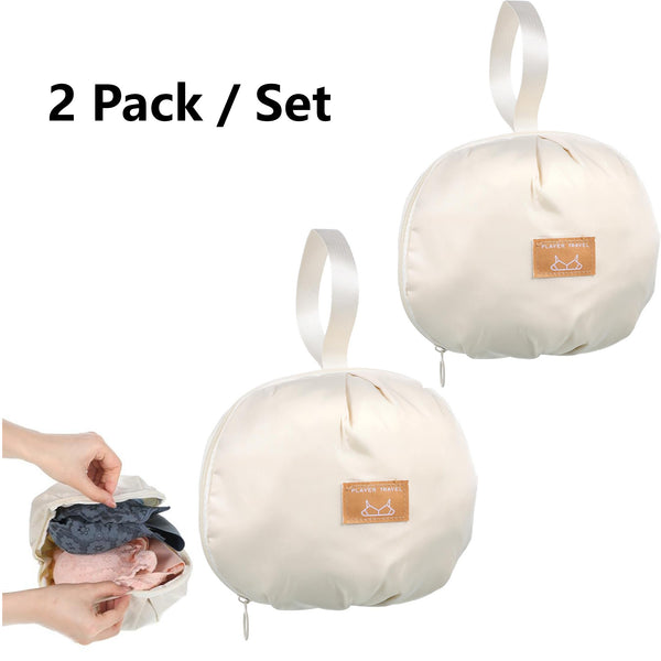 Travel Lingerie Storage Bag - Multi-Compartment Women's Storage Bag