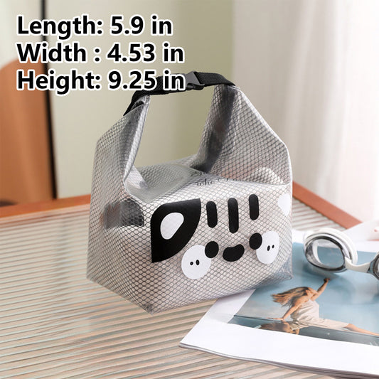 EVA Wet Dry Separation Bag with Handle for Gym Bathroom