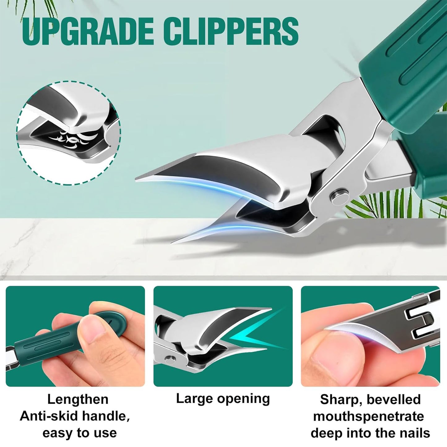 Eagle Beak Nail Clippers Set for Ingrown Toenails