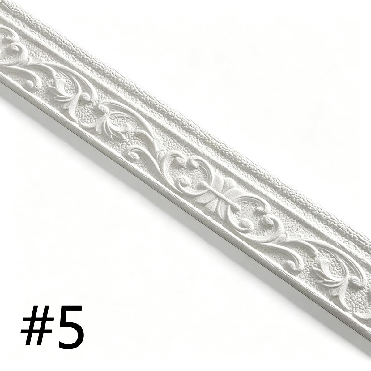 Self Adhesive Flexible Foam Molding Trim Wallpaper Border
