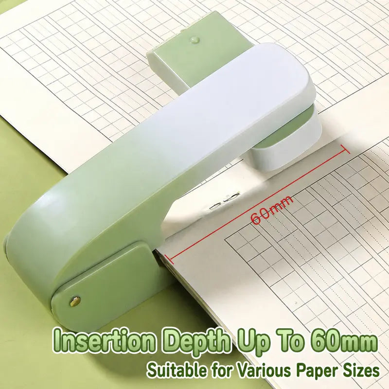 Rotating Swing Arm Stapler - 360 Degree Long Reach Stapler