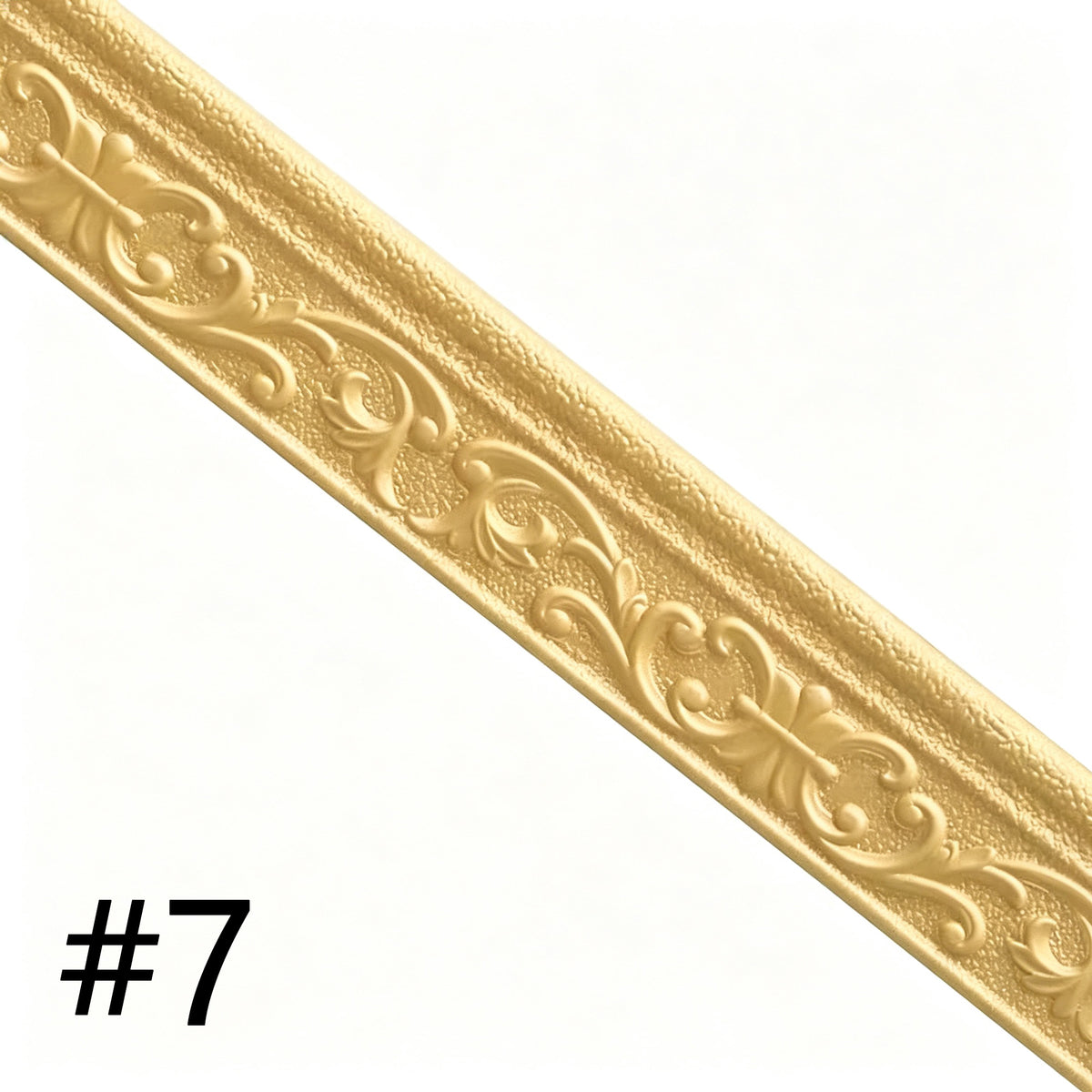 Self Adhesive Flexible Foam Molding Trim Wallpaper Border