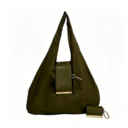 Foldable Keychain Tote Bag