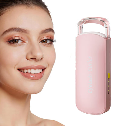 Electric Eyelash Curler with Heat Sensitive Silicone Pad Quick Curl USB