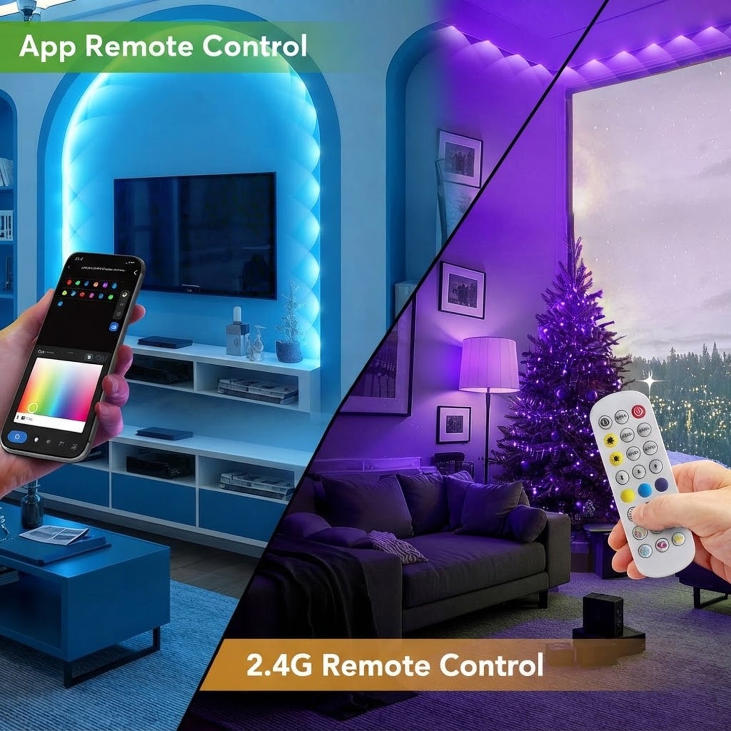 Waterproof Smart Bluetooth RGB LED Strip Light