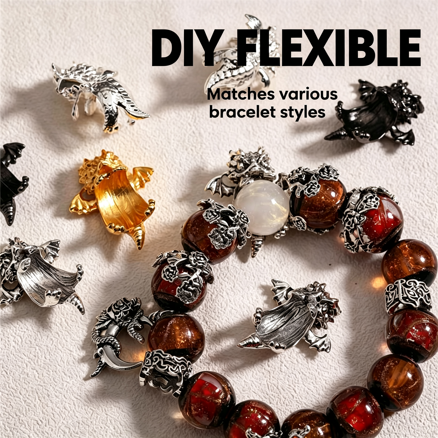 Crystal Accessory Featuring a Dragon Holding a Pearl