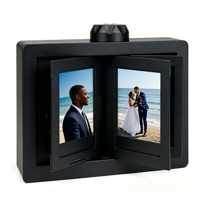 Instax Display Frame – Rotating Flip-Style Photo Album -Holds 24 Photos