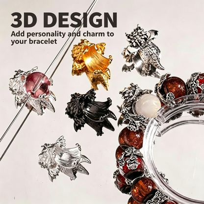Crystal Accessory Featuring a Dragon Holding a Pearl