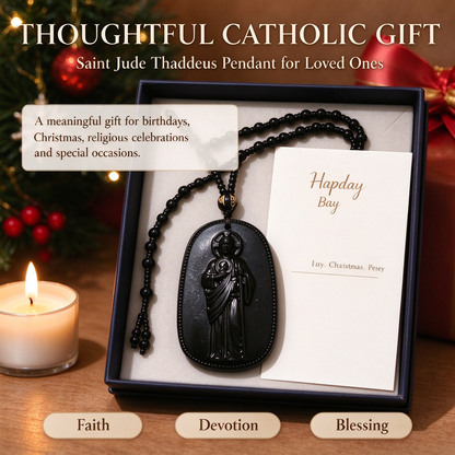 Saint Jude Pendant Necklace