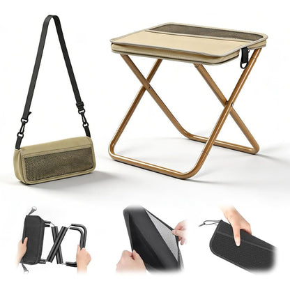 Collapsible Stool Folding Stool for Fishing Hiking