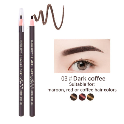 5Pcs Eyebrow Pencils for Women Peel-off Pencil Pull Cord Brow Lamination