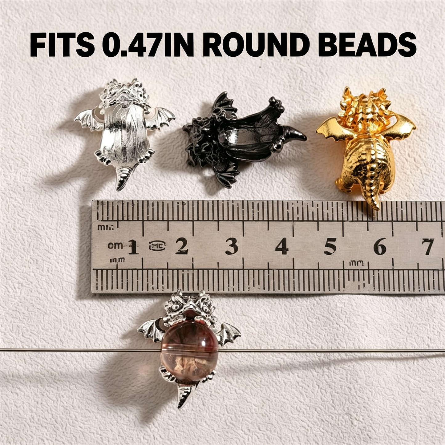 Crystal Accessory Featuring a Dragon Holding a Pearl