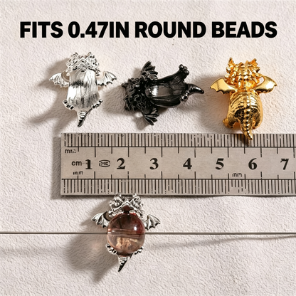 Crystal Accessory Featuring a Dragon Holding a Pearl