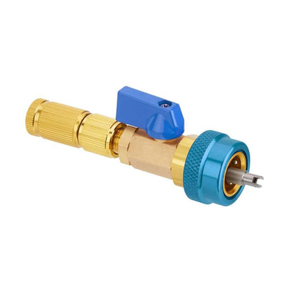 R134A Valve Core Remover Tool – Automotive AC Repair Valve Core Removal & Installation Tool for Standard & JRA Couplers