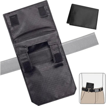 Anti-Theft Passport Pouch, Multifunctional Phone And ID Waist Pouch