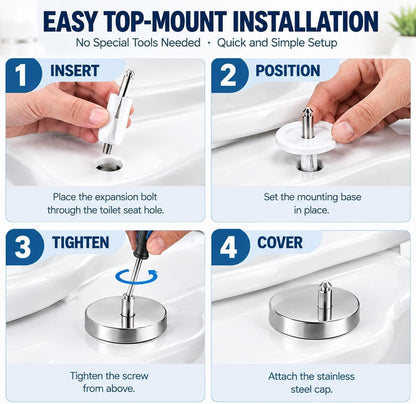 Universal Toilet Seat Expansion Screw Bolts