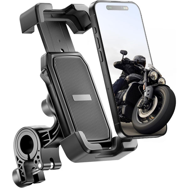 Motorcycle Phone Mount with Safety Lock