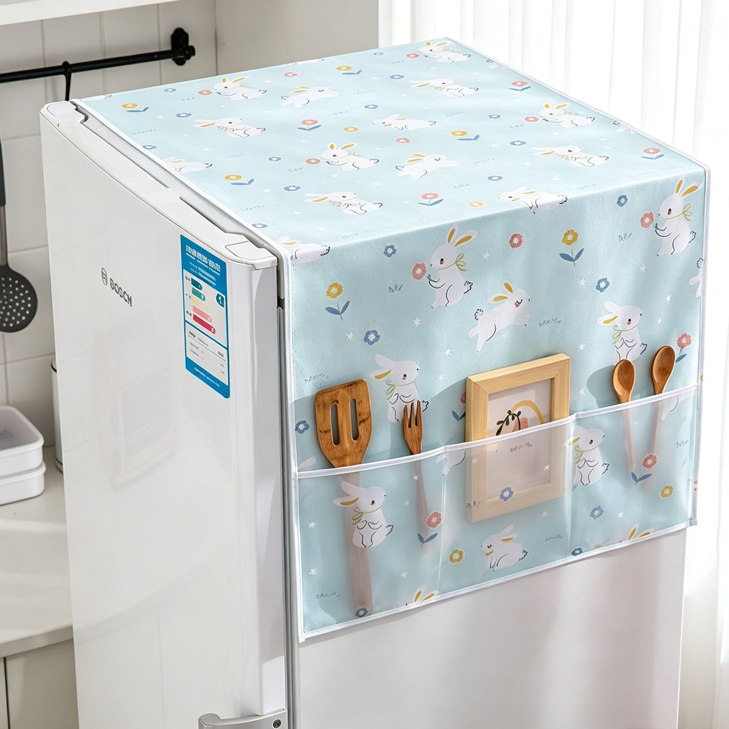 Refrigerator Dust Cover Top for Kitchen Fridge Laundery Room