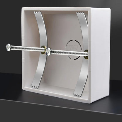 Socket Install Kit with Galvanized Screw Hooks and Repair Tools