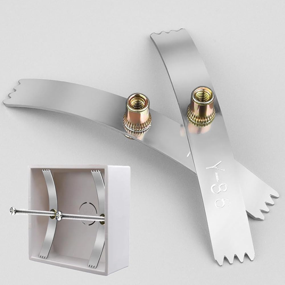 Socket Install Kit with Galvanized Screw Hooks and Repair Tools
