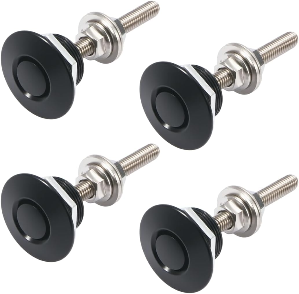 4 Packs Universal Aluminum Quick-release Latches