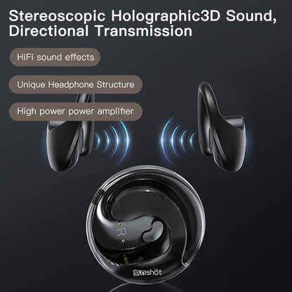 Wireless Ear-hook Bluetooth Headphones - Air Bone Conduction Sports Earbuds
