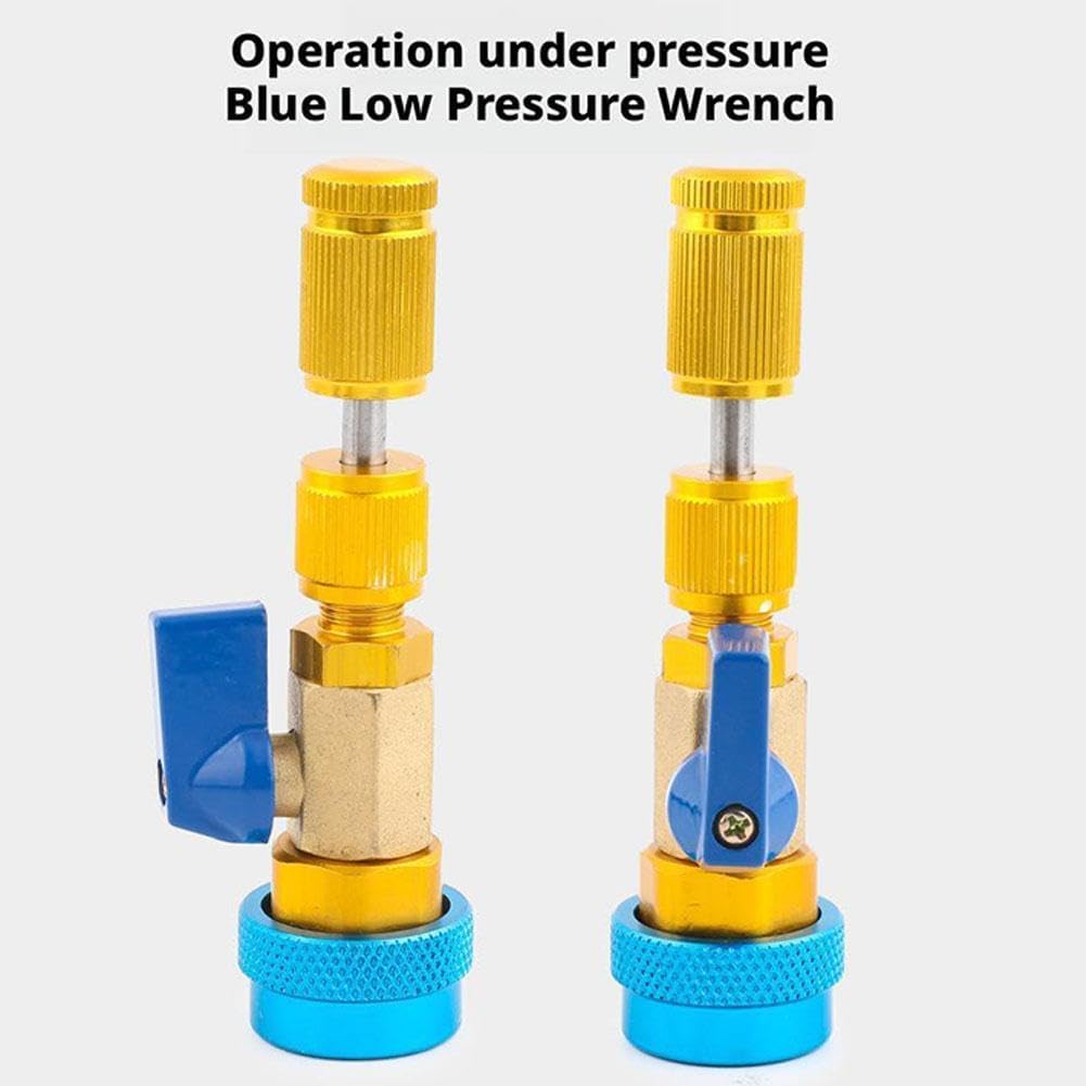 R134A Valve Core Remover Tool – Automotive AC Repair Valve Core Removal & Installation Tool for Standard & JRA Couplers