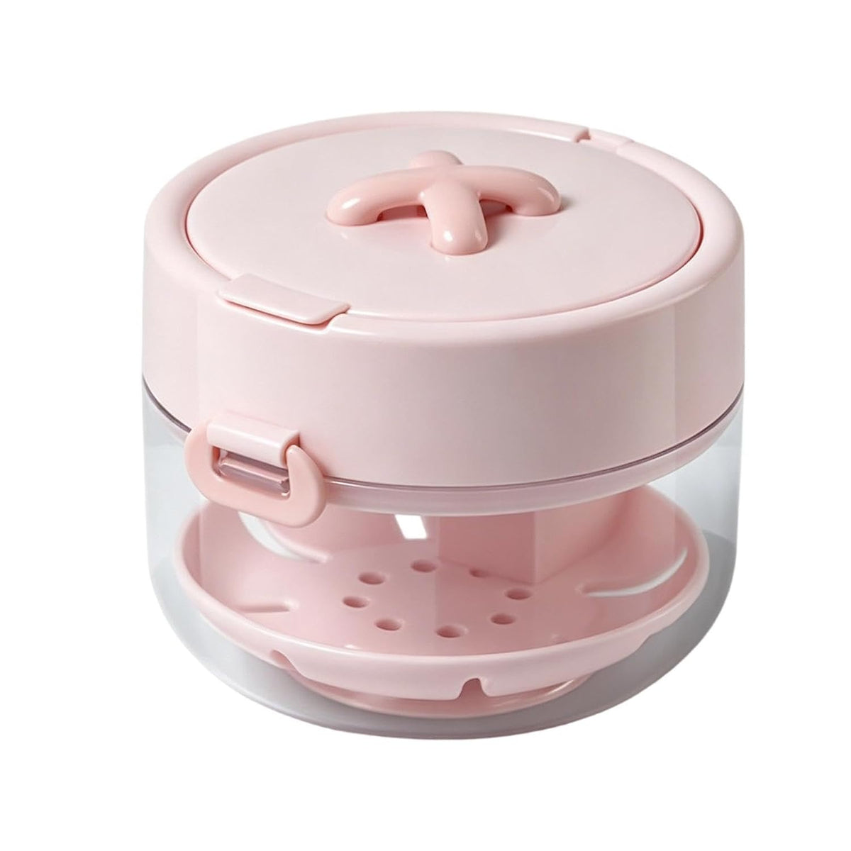 Retainer Cleaner Case Box,Storage Soak Container With Drain Tray