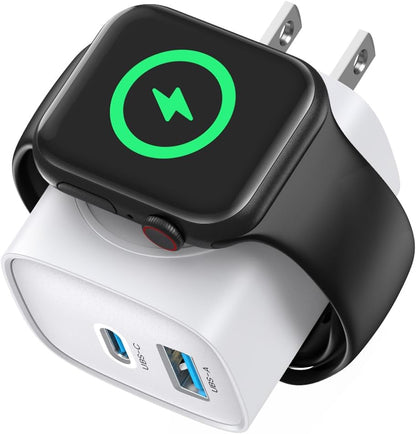 3-in-1 Charger Block USB C Charger Block for Apple Watch