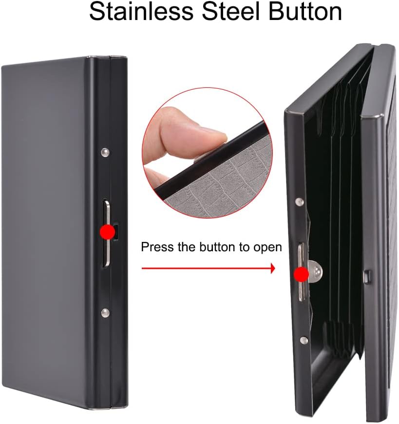 Anti-Theft Card Protector - Metal Business Card Holder