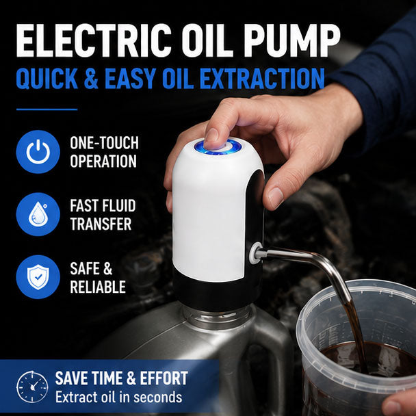 Electric Fluid Pump for Car Engine Oil, Diesel, Coolant