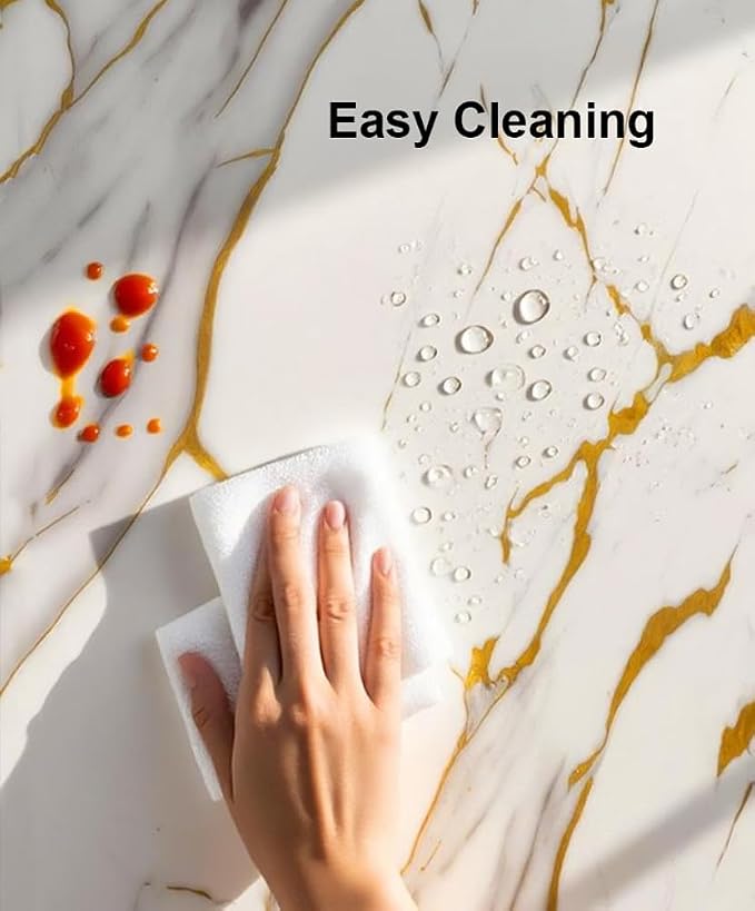 10-Pack Self-Adhesive Tile Stickers | Single Tile Size 11.8" x 11.8" | Waterproof