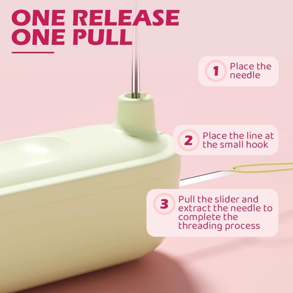 2 in 1 Needle Threader Seam Ripper Tool