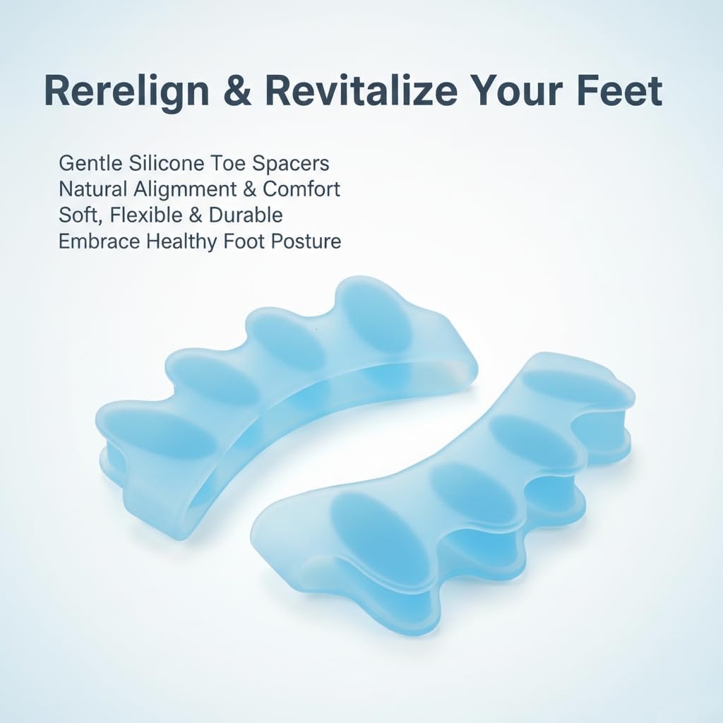 5-Hole Toe Separator for Overlapping Toes
