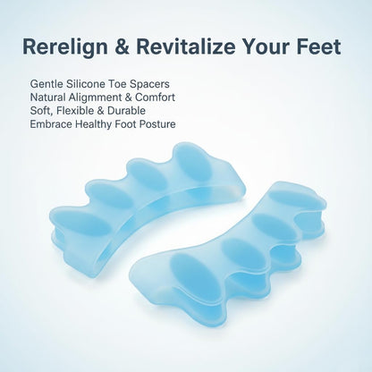 5-Hole Toe Separator for Overlapping Toes