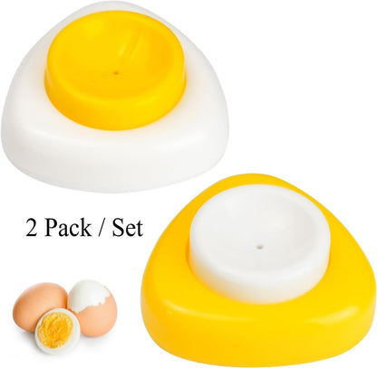 2 Pcs Egg Piercer for Raw Eggs, Hard Boiled Eggs Peeler