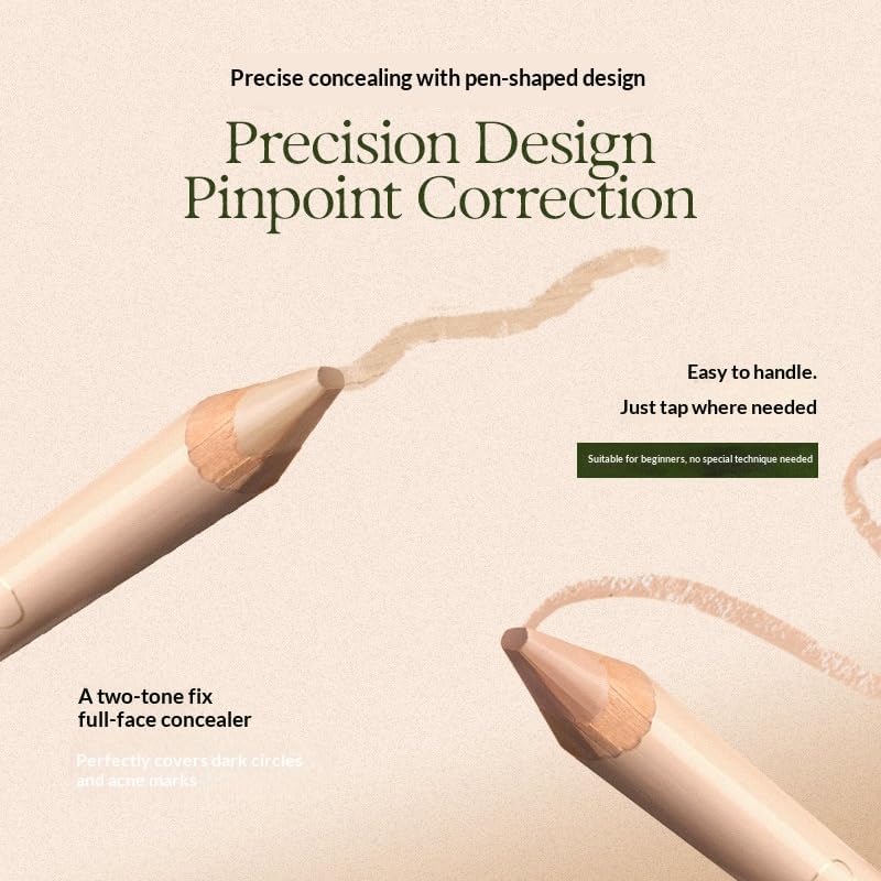 Duo Ends Contour Pencil Highlighter, Multi Functional Facial Contour-2 Pack