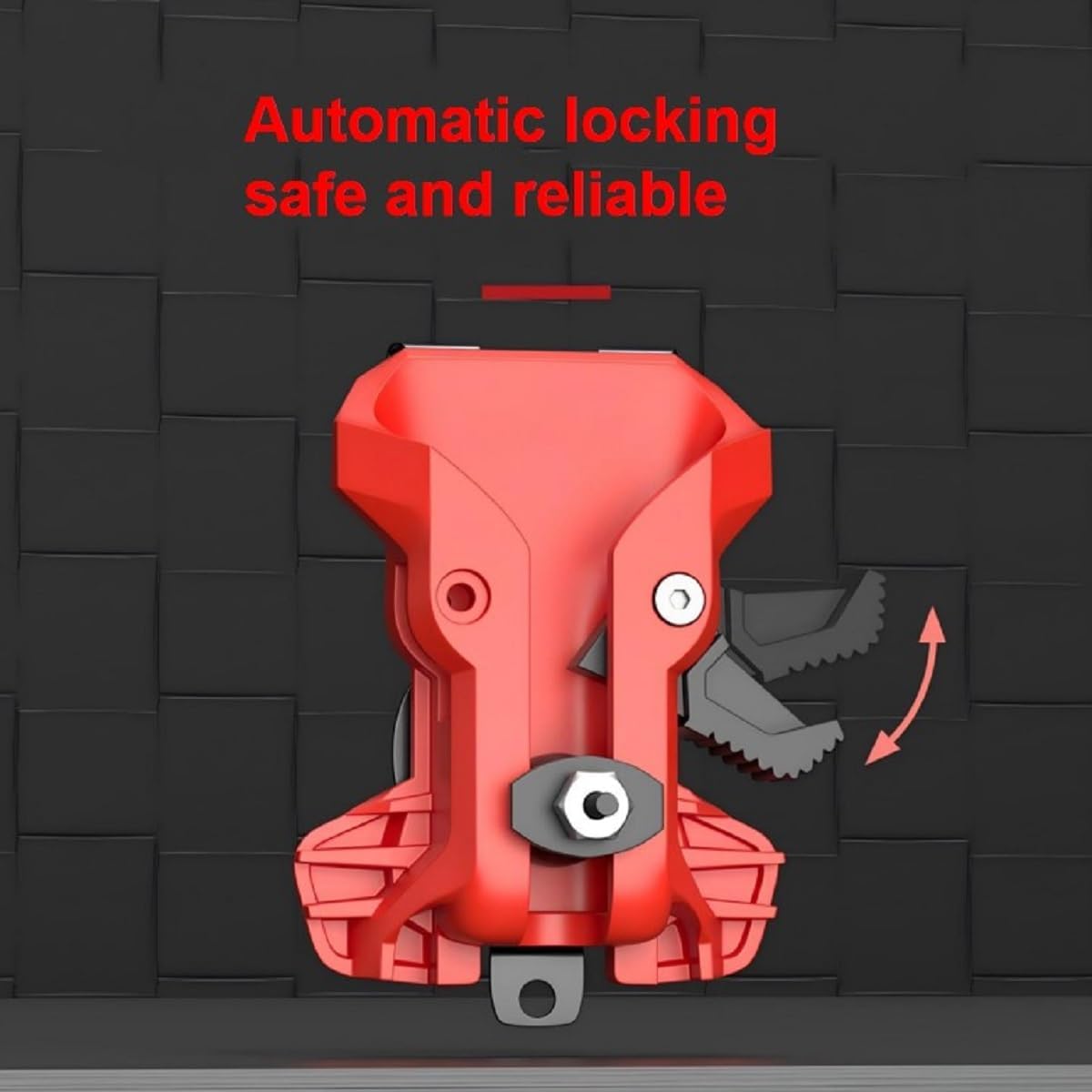 Self-Locking Drill Holder Belt Clip