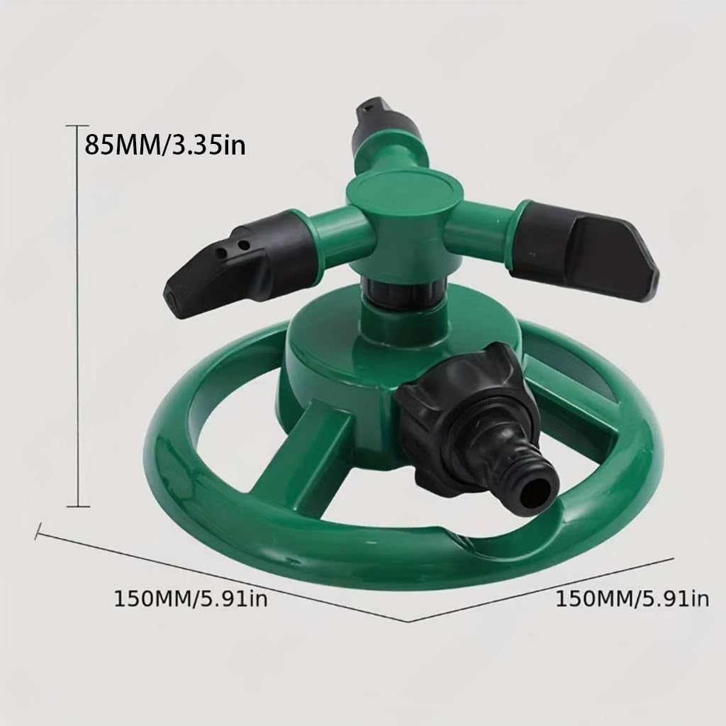 Automatic Sprinkler – Supports 360-Degree Rotation For Large-Area Coverage