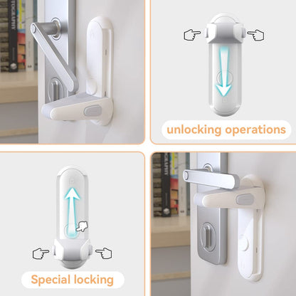 Door Lever Locks for Anti-Theft Childproof & Petproof