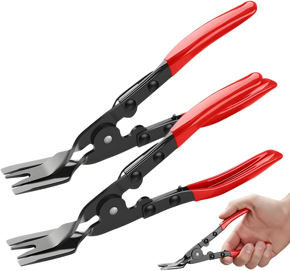Automobile Interior Upholstery Trim Clip Pliers Remover Tool