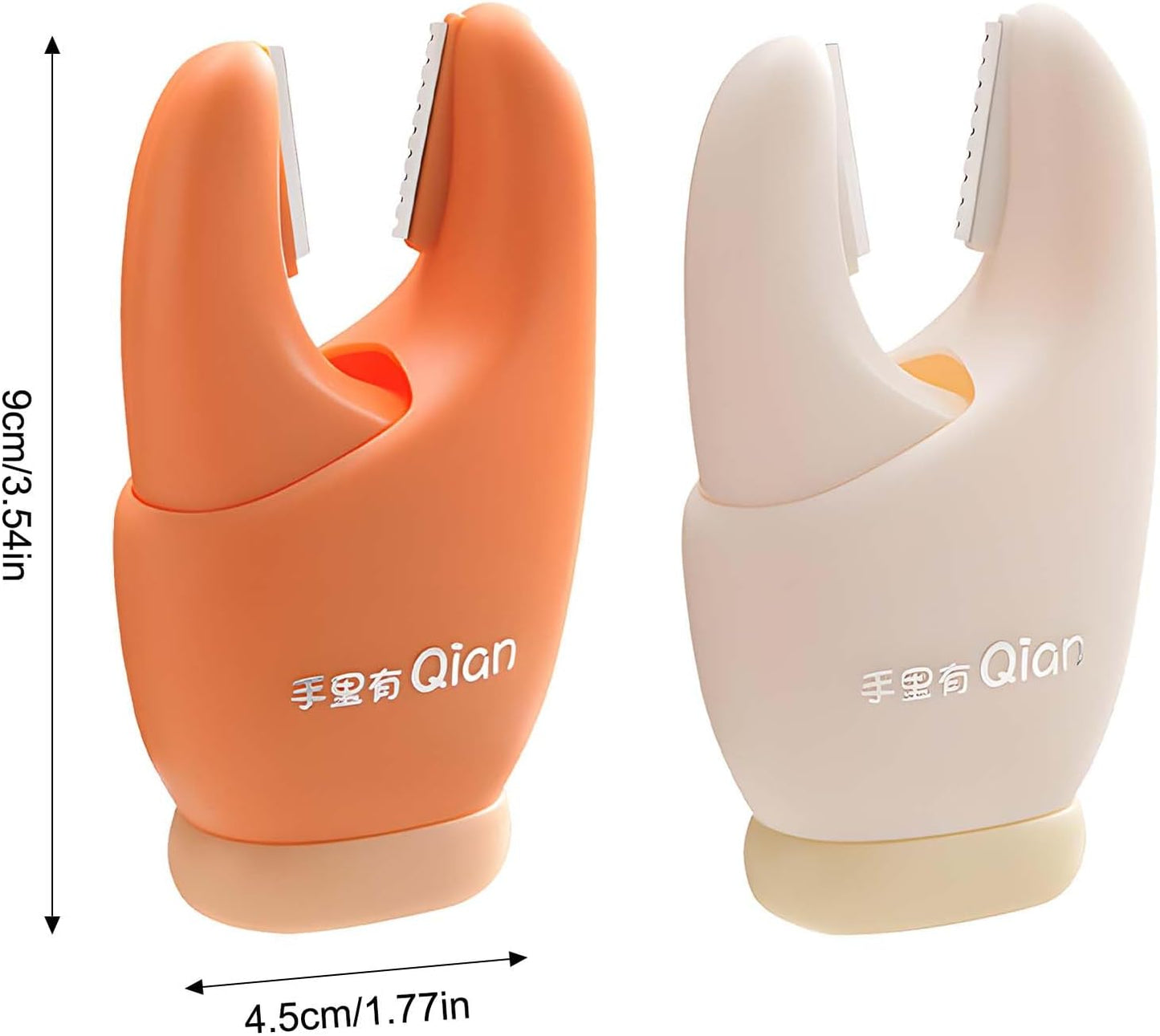 New Garlic Peeler Clips with Stainless Steel Blade